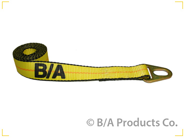 B/A Wheel Lift Tie-Down Strap with Grab Plate