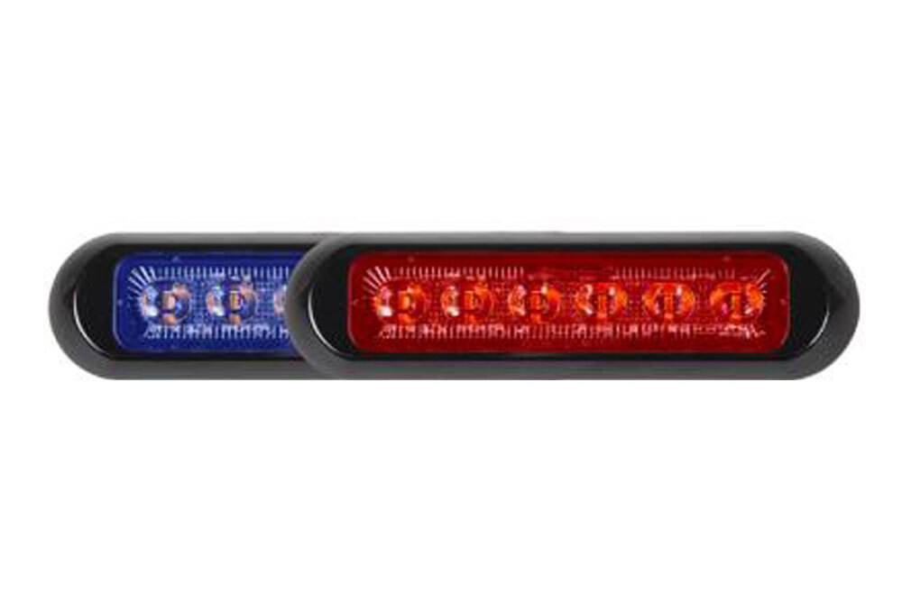 Maxxima Thin Low Profile Dual Color LED Warning Light