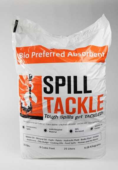 Spill Tackle 20-Lb. Bag Of Highly Absorbent, Bio-Preferred Spill Tackle